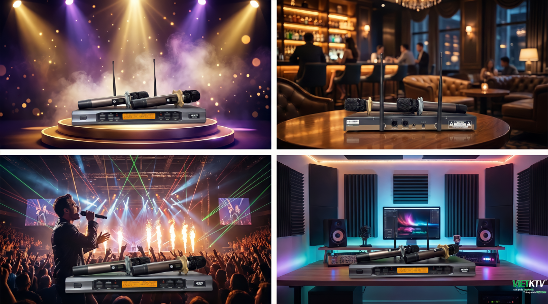 Mic không dây Việt KTV – E400 Max